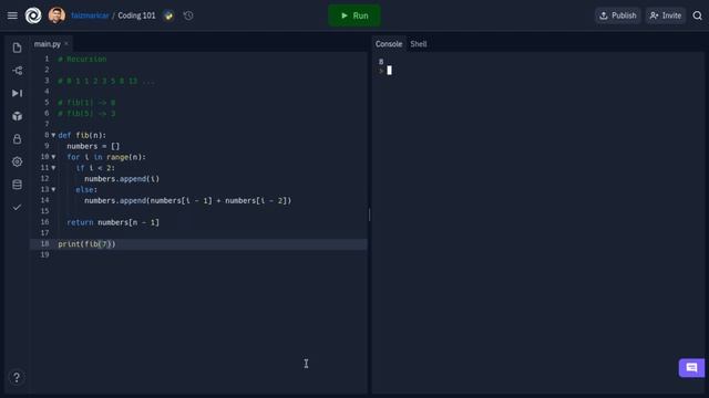 Coding 101 with python: Recursion смотреть онлайн