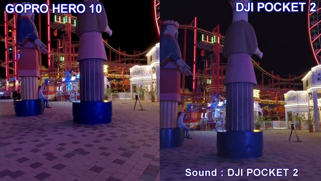 Gopro Hero 10 Black vs Dji Pocket 2 | Low Light Comparison 4K UHD 60fps смотреть онлайн