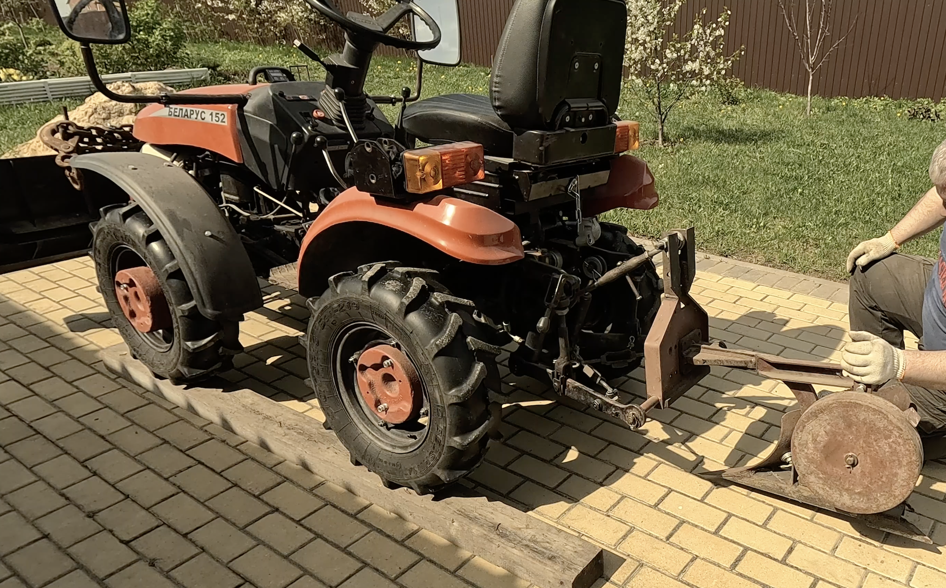 МТЗ 152. Пахота весна 2024. смотреть онлайн