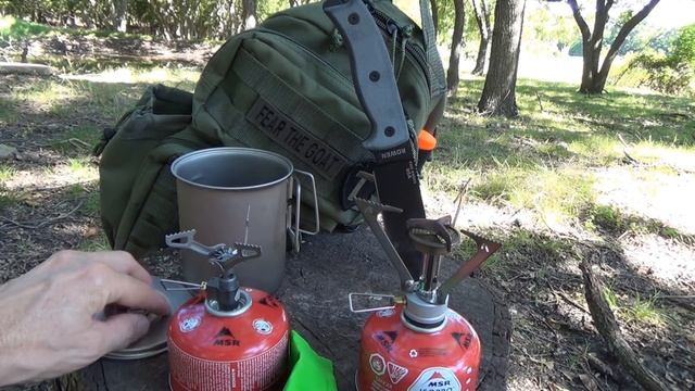 BRS 3000T - WORLD'S LIGHTEST BACKPACKING STOVE смотреть онлайн