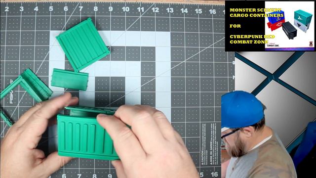 Cyberpunk Combat Zone Cargo Containers Terrain Review смотреть онлайн