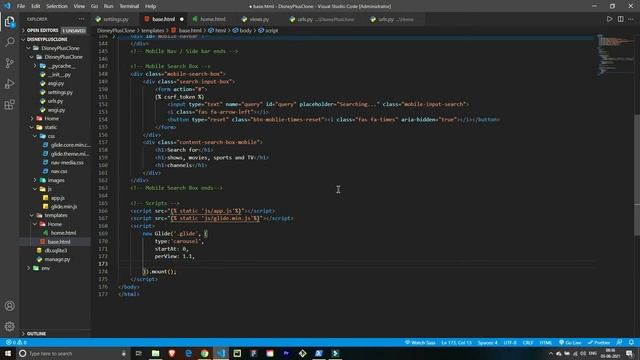 ?Disney+(Plus) Hotstar Clone In Django || Heroku Deployment || Google Authentication смотреть онлайн