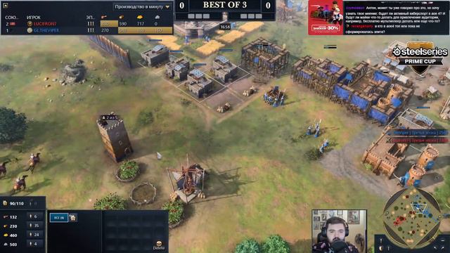 ПОБЕДИЛ ИМБУ?! Арабы против Руси на турнире за $20.000 по Age Of Empires 4