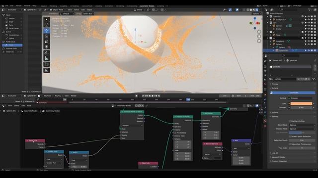 How I use the NEW simulation nodes to create particles | BLENDER 3.6 смотреть онлайн