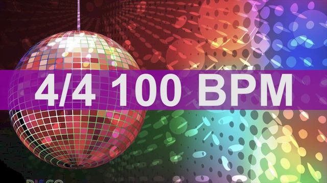 🔴 100 BPM Disco Drums Metronome смотреть онлайн