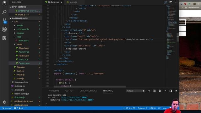 VueJS | Lvl 5 80 - OrdersComponent - test update + html for revenue part 1 смотреть онлайн