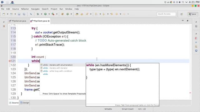 89 JAVA Swing GUI FTP server client смотреть онлайн
