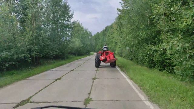 НОВАЯ РОТОРНАЯ КОСИЛКА НА ТРАКТОР Т25. КОСИМ ПЕРВЫЙ РАЗ! смотреть онлайн