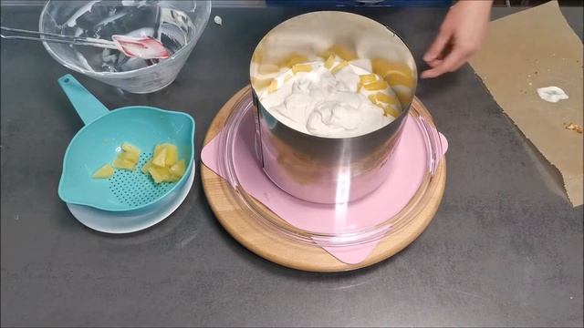 ??Pina Colada Torte - Ananas Kokos Kuchen sehr lecker - Пина Колада Торт смотреть онлайн