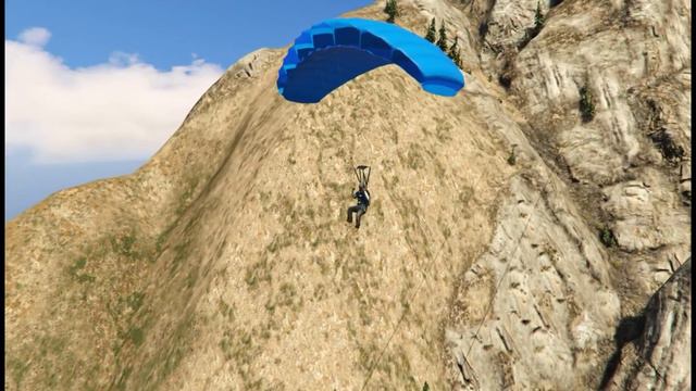 GTA5 с парашута на фуникулёр 1 смотреть онлайн