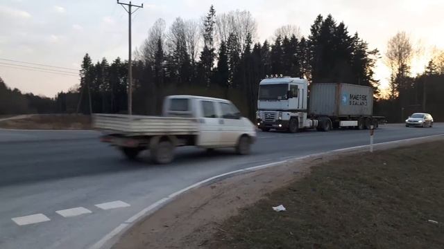 Truckspotting №2 Renault Magnum/Scania G смотреть онлайн