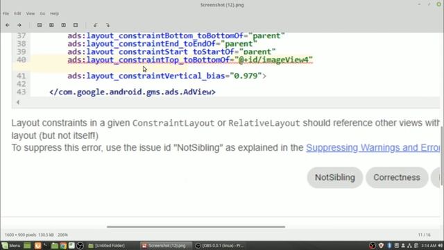 Lint found fatal errors while assembling a release target. how to solve this error in android studi смотреть онлайн