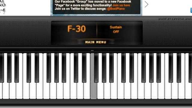 Virtual piano-Cannon in C смотреть онлайн