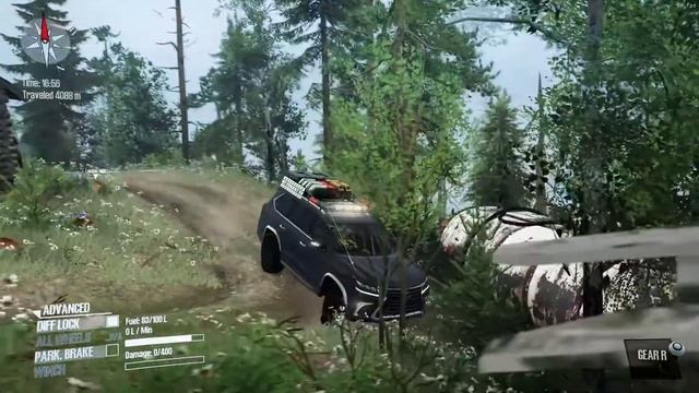 Mudrunner mods | Realistic Lexus 570 Offroad Black Edition смотреть онлайн