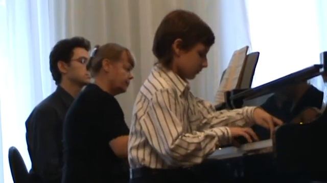 Bach Concerto in D minor, Scriabin Impromptu in the form of a mazurka смотреть онлайн