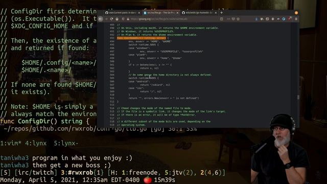 Use os.UserHomeDir(), NOT Current() and HomeDir in Go Code [20210405002622] смотреть онлайн