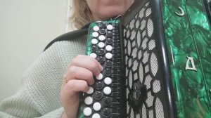 А река течет, подробный разбор, на баяне