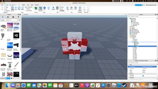 How to make a nocol blood engine in Roblox studio смотреть онлайн