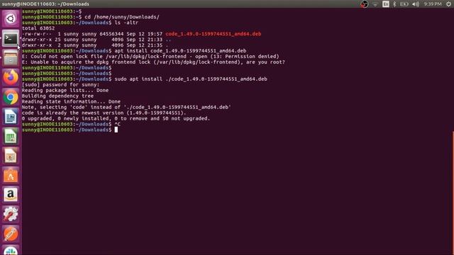 How to Install Visual Studio Code in Linux, Ubuntu 16.04 LTS смотреть онлайн