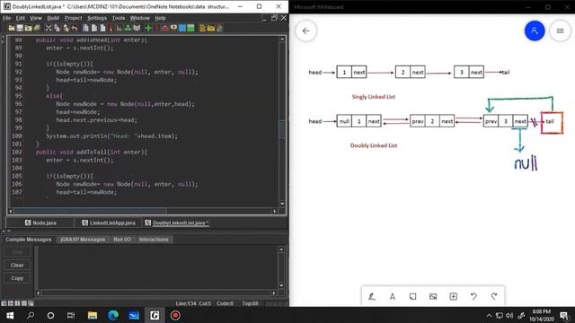 DATA STRUCTURE - Removing the last node from the list смотреть онлайн