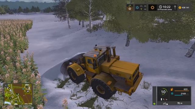 ПРОБИВАЮ ДОРОГУ В ДЕРЕВНЮ ПОСЛЕ СНЕГОПАДА! ТРАКТОР КИРОВЕЦ! FARMING SIMULATOR 17 смотреть онлайн