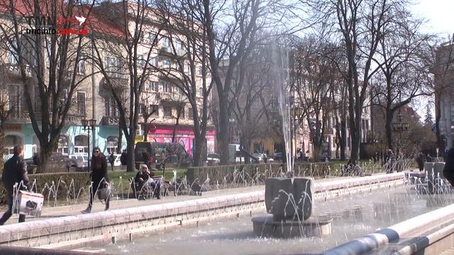 Пробний запуск фонтанів у Тернополі 5.04.2019 смотреть онлайн