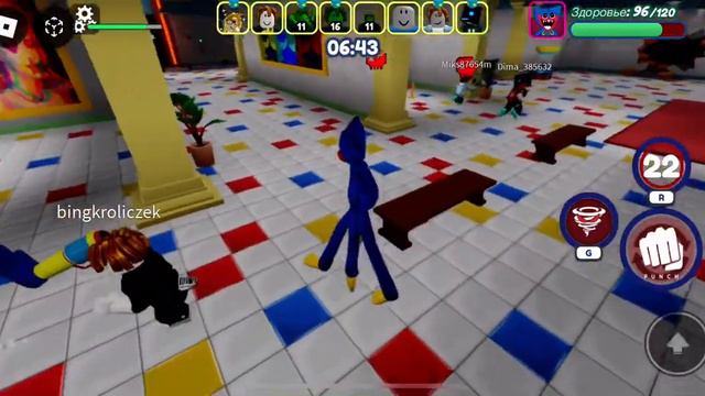 Играю за монстра в Roblox PROJECT PLAYTIME смотреть онлайн