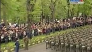 Военный парад во Владикавказе 9 мая 2011