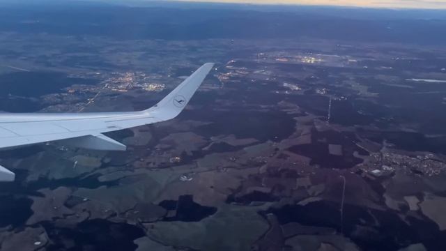 AMAZING View over OSLO! Full Departure from the Oslo Airport with LUFTHANSA! [ FULL-HD Experience ] смотреть онлайн