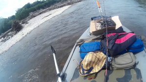 Рыбалка сплавом по горной речке Гур, Хабаровский край.