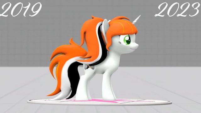 Обновление OC или как менялась моя понька /The OC update, or how my pony was changed (SFM/PONY/OC) смотреть онлайн