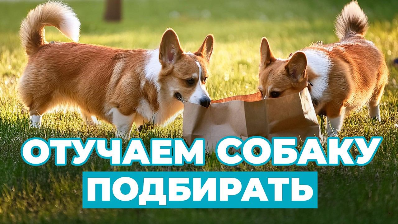 ТОП 5 причин, почему собака хватает гадость! 3 способа правильно отреагировать на поведение питомца смотреть онлайн