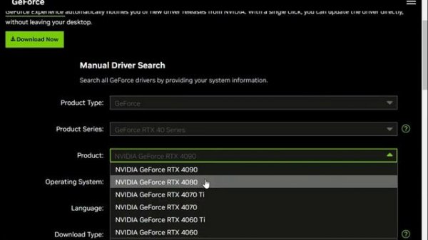 How to Download Driver NVIDIA GeForce RTX 4060 Ti 8 GB