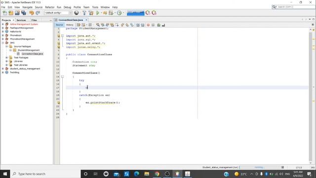 2/10 - Student Management System | Connection with Database | Java Project | NetBeans MySQL смотреть онлайн