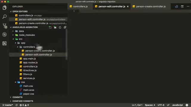 EP 3 - AngularJS Migration / Step 1 - Single Responsibility / Single Responsibility смотреть онлайн