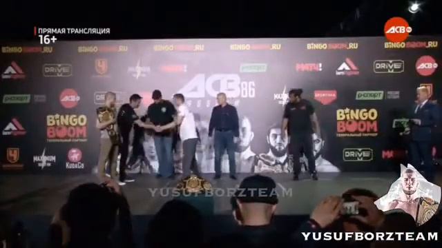 Взвешивание #ACB86 Marat Balaev🆚Yusuf Raisov смотреть онлайн