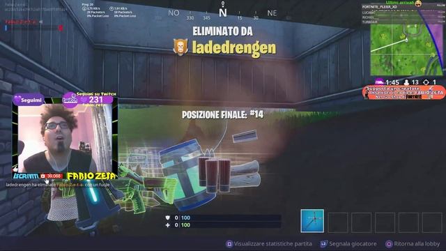 #41 A FORTNITE Online su Twitch.Tv Canale "fabio_zeta" Da Lun a Ven,dalle 21 alle 23 смотреть онлайн