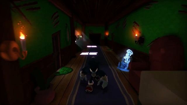 Sonic Unleashed: Night Of The Werehog, but it's a Video Game! смотреть онлайн