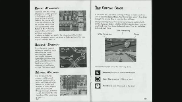 Sonic the Hedgehog CD Game Manual (SCD) (Instruction Booklet) смотреть онлайн