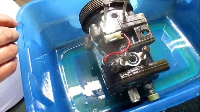1994 Saab 9000 Project Seiko Seiki AC compressor flush and remount смотреть онлайн