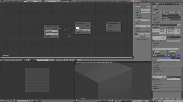 Bevel Node - Blender - Cycles