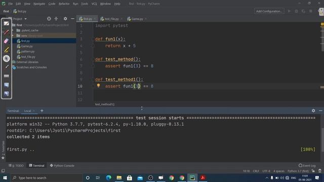 PYTHON BOOTCAMP 101 || UNIT TESTING WITH PYTEST || PART-13 смотреть онлайн