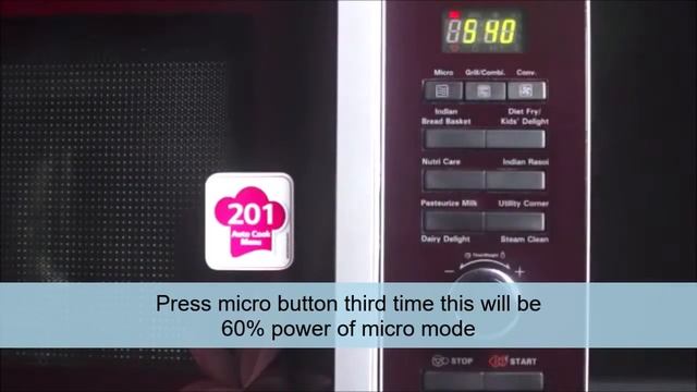 How to adjust different Micro Power Levels in your LG Microwave Oven смотреть онлайн