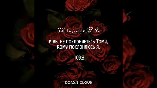 КРАСИВОЕ ЧТЕНИЕ КОРАНА. СУРА 109 – «Кафирун – Неверующие». Имад аль–Мансари смотреть онлайн