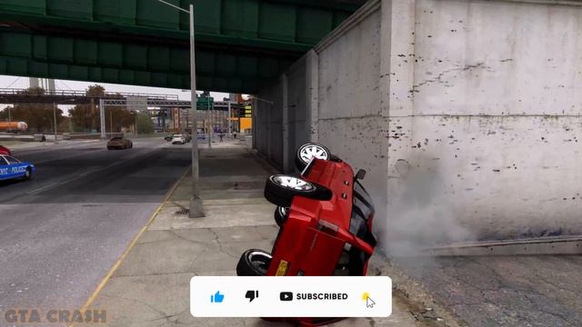 GTA 4 CRASH TESTING REAL CAR 88 смотреть онлайн