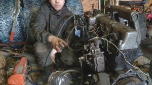 Запуск двигателя Мерседес ом616 и по мелочи.