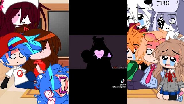 FNF React To Sus Memes! (Friday Night Funkin) #fnfmod  #TikTok #fnfmod