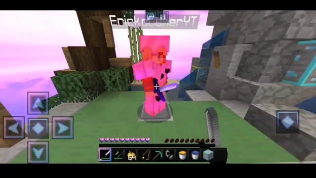 Pink & Blue [64x] | Pack Review |PvP Texture Pack | Minecraft PE (Pocket Edition)