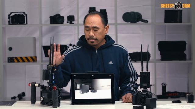 Use iPhone iPad as Monitor Crystal-800 Long Distance Wireless Video System смотреть онлайн