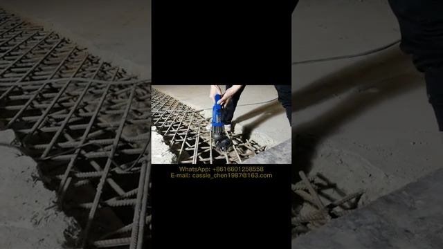 Rebar Cutting Machine Steel Bar Cutter Hydraulic Pressure Portable Electric Wire Cutter